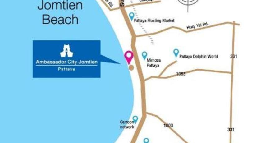 Ambassador City Jomtien Pattaya - Ocean Wing Hotel Na Chom Thian Eksteriør billede